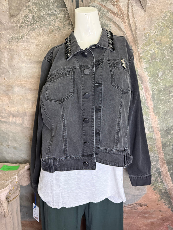 4842 Upcycled Wearable Art Jkt- The Village