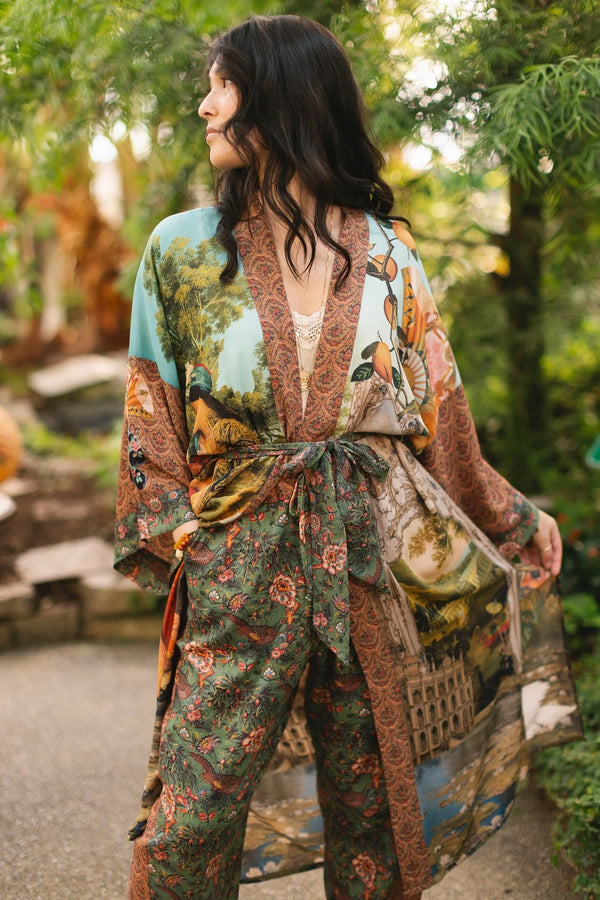 MOTS Opera Duster Kimono Robe-Secret Garden