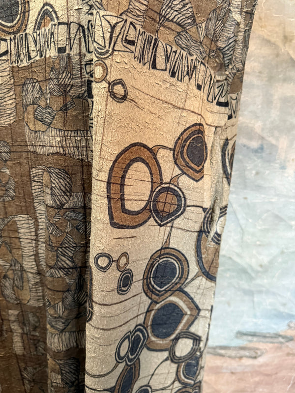 D448 Waffle Knit VNeck Dress-COOPER