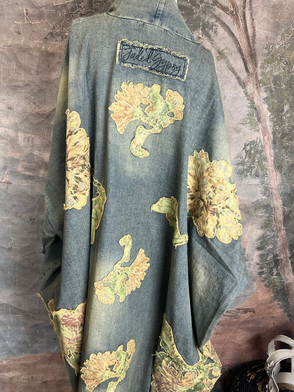 JG-Floral Skies Duster