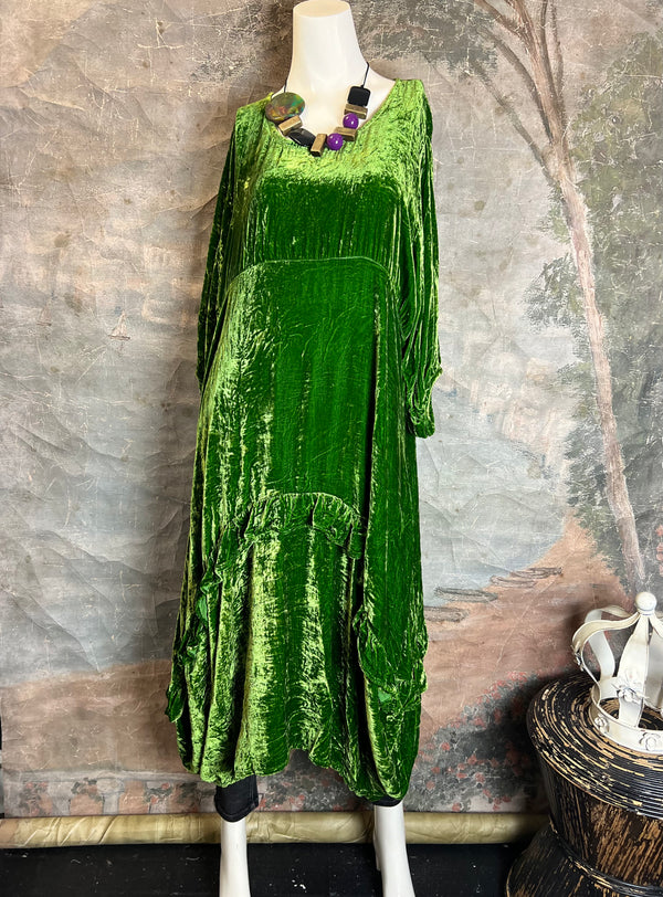 slim fit dress slacks Kelly Green Solid Color Sleeveless Maxi Dress With Full Lining Aquarius Brand