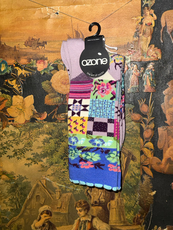 WW13 American Quilt Socks-sweet pinks