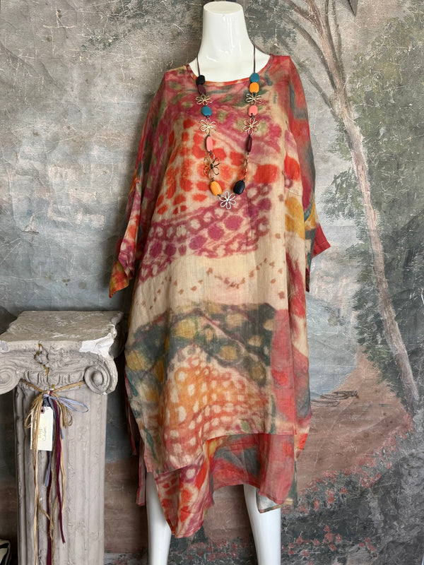 6113PW Santa Maria Tunic Dress