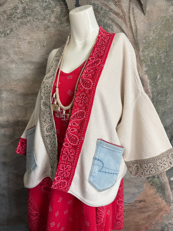 5771 Bandana Cardigan