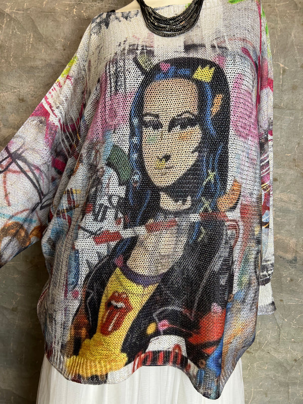 22024 Mona Lisa Remix Sweater