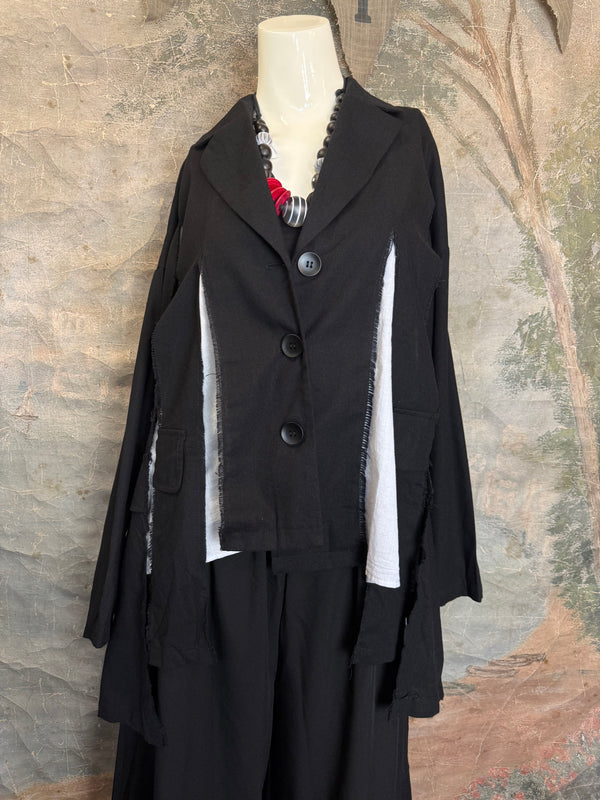 68581 Jacket Blazer W/Trim