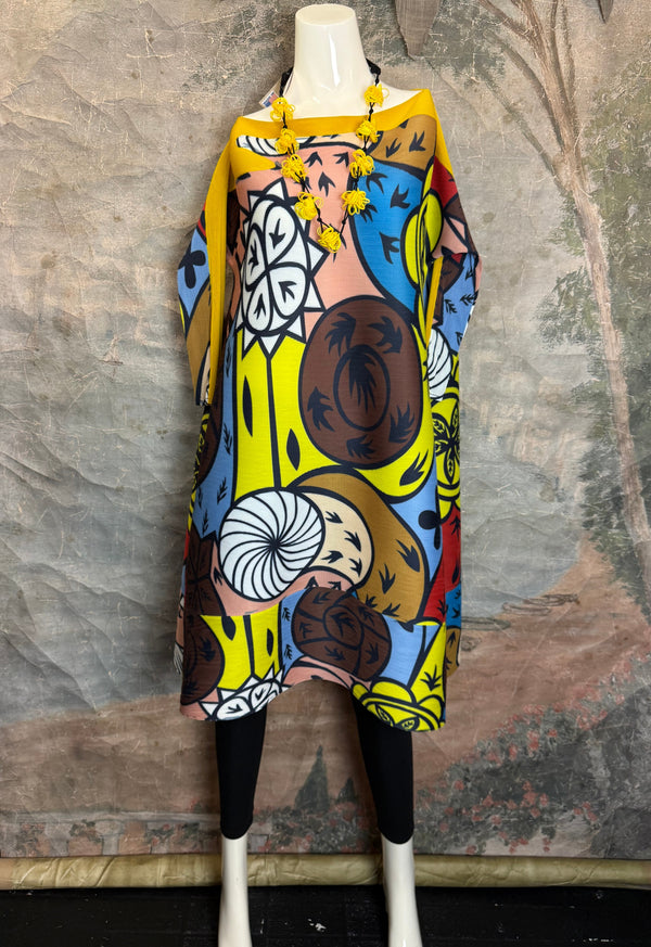 87585 Kinetics Artistry Dress-YellowMix