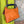 Load image into Gallery viewer, Soruka orange multicolor leather crossbody bag with gray strap on lime green linen dress mannequin - 8
