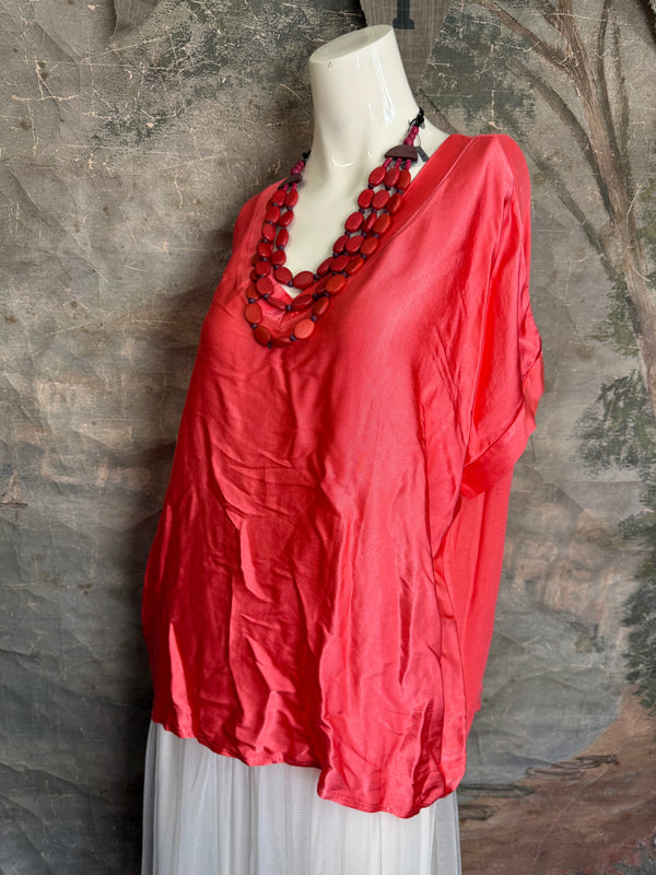 BBZ-312 Ragle Italy Top-Coral