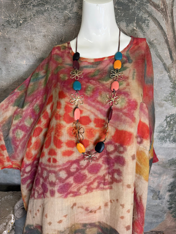 6113PW Santa Maria Tunic Dress