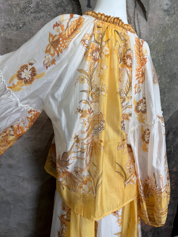 8870 Silk Artisan Blouse