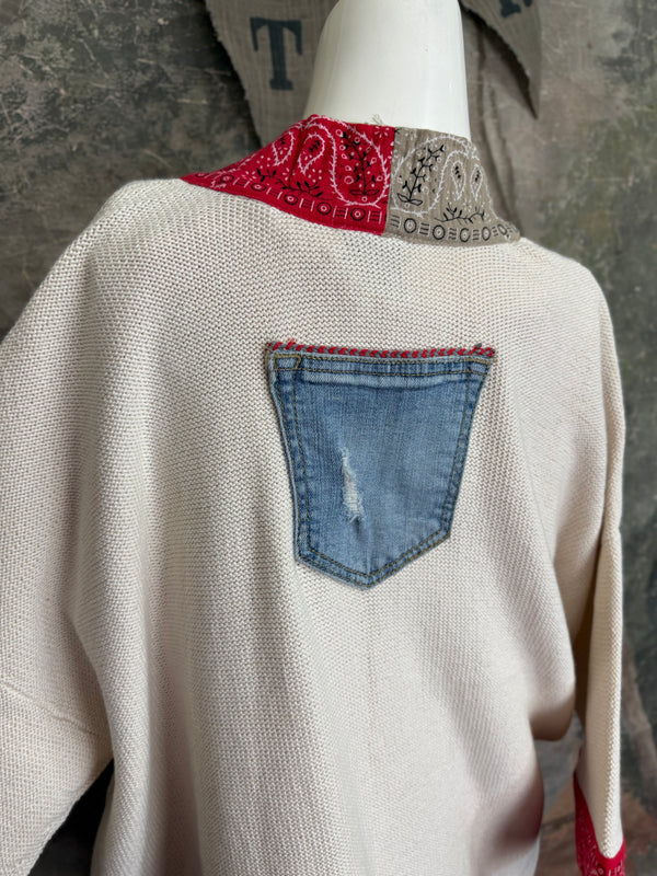 5771 Bandana Cardigan