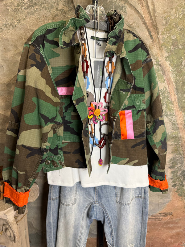 CT Remix Camo Spunk Ruffled Jkt