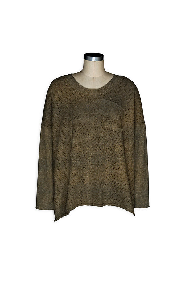 CE714 Cheer Sweater Top-Polished