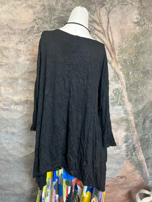 CV-4145 Juliette Top-Black