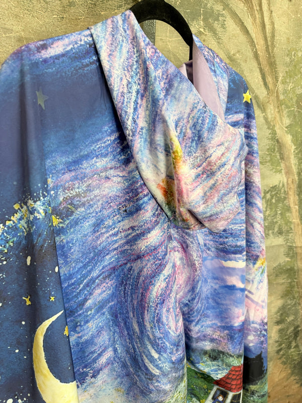 Inoah's Artful 2 Look Raincape-Cats Dream