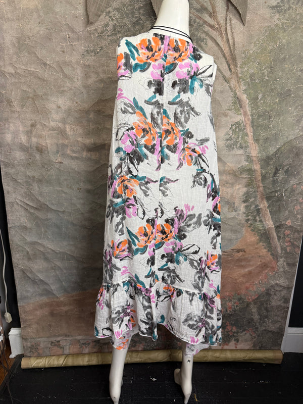 MP-MD1041 Dress W/Ruffle-OFFWHITE7