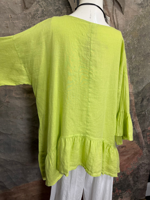 MP-HLT651 Baby Doll Top-Kiwi