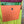 Load image into Gallery viewer, Soruka burgundy leather crossbody bag with orange trim and silver zipper, colorblock mini purse with chain strap - 15
