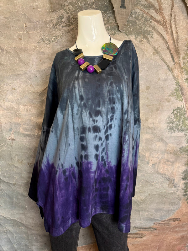 DD1803C Bestee L/Slv Top-Violet