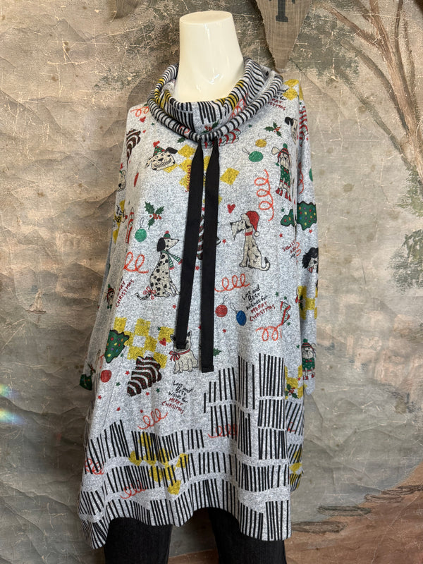 T809BG Cowlneck Pullover