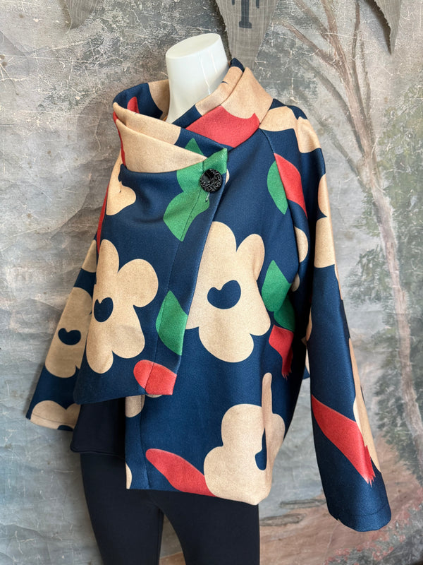 91813 Asym Floral Cropped JTK-TEAL