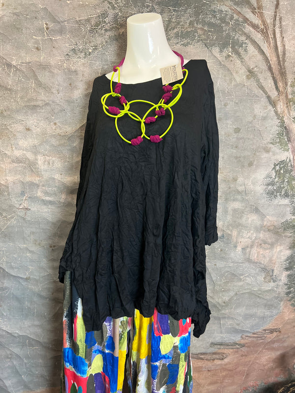 CV-4145 Juliette Top-Black