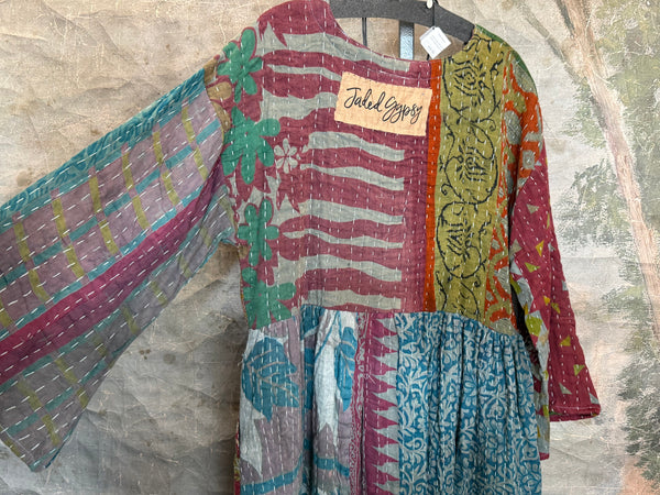 JG-156 Kantha Sunrise Dress-1 MIX