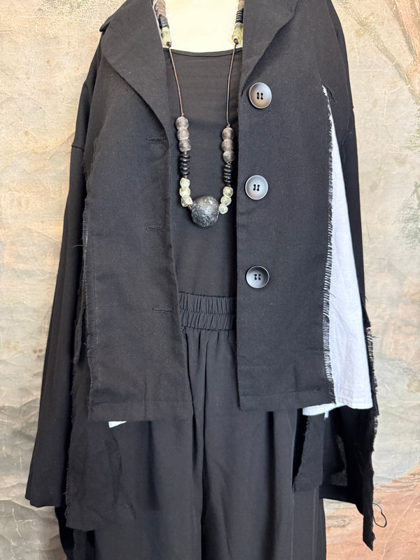 68581 Jacket Blazer W/Trim