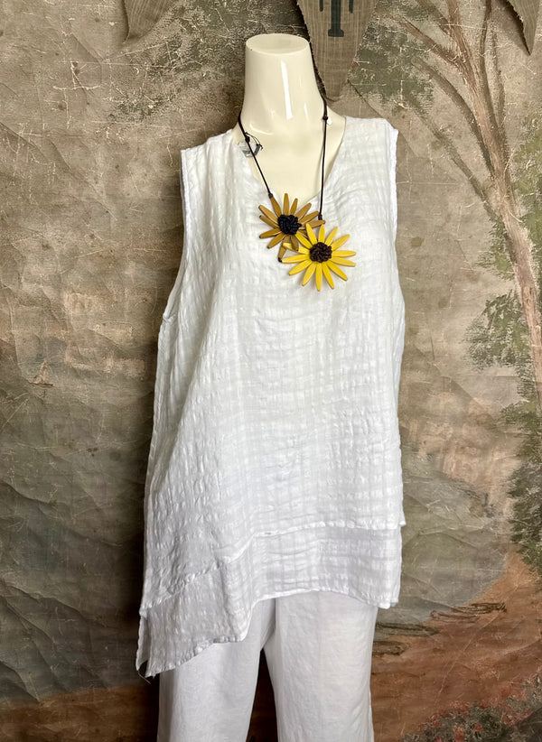 MP-CR293 Double Layer Tank-White
