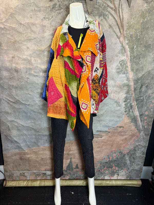 SS6148 Funky Kantha Jacket-Marley A