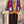 Load image into Gallery viewer, 5755 Bandana Short Kimono-Wine
