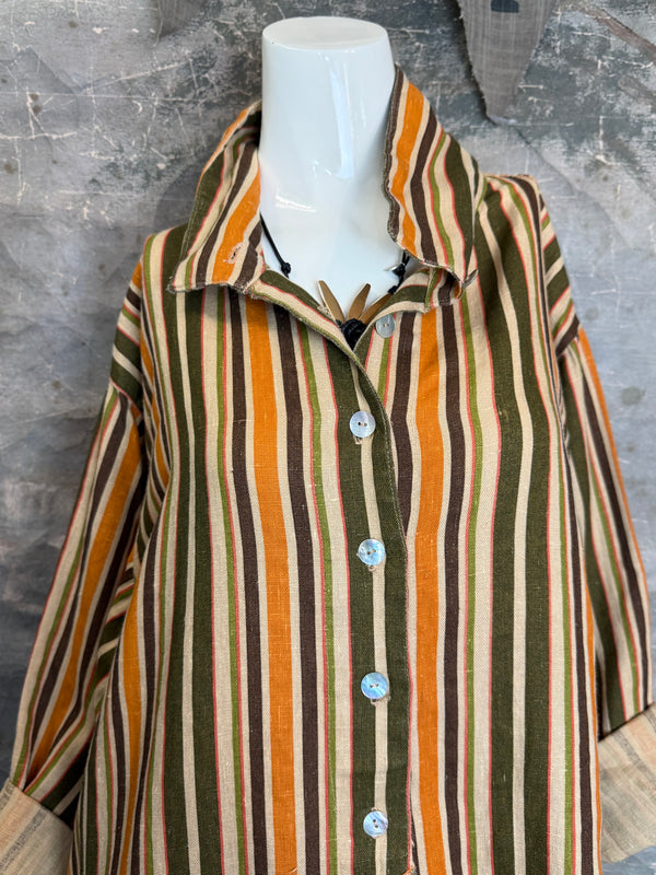 5510 Architecture Top-Autumn Stripe