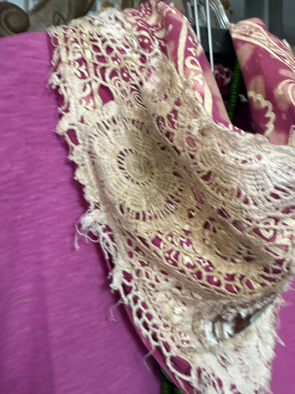 ARB Hand Painted Bandana-Magenta