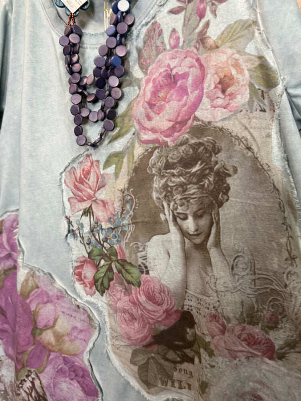 A26 The Garden Romance Tshirt Dress