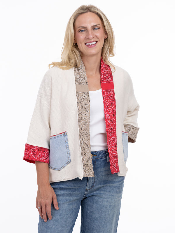 5771 Bandana Cardigan