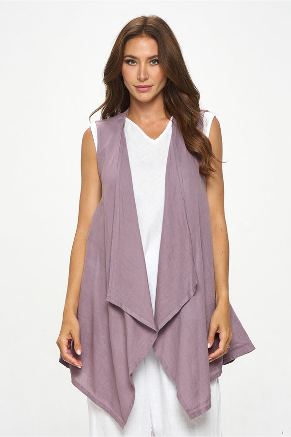 MP-HLT285 Sleeveless Long Vest