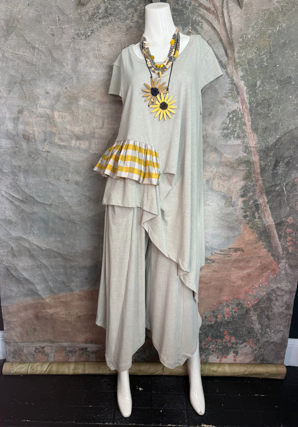 Q173 Zelda Pant-Stone