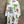 Load image into Gallery viewer, 91225 Flower Garden Linen Top-White
