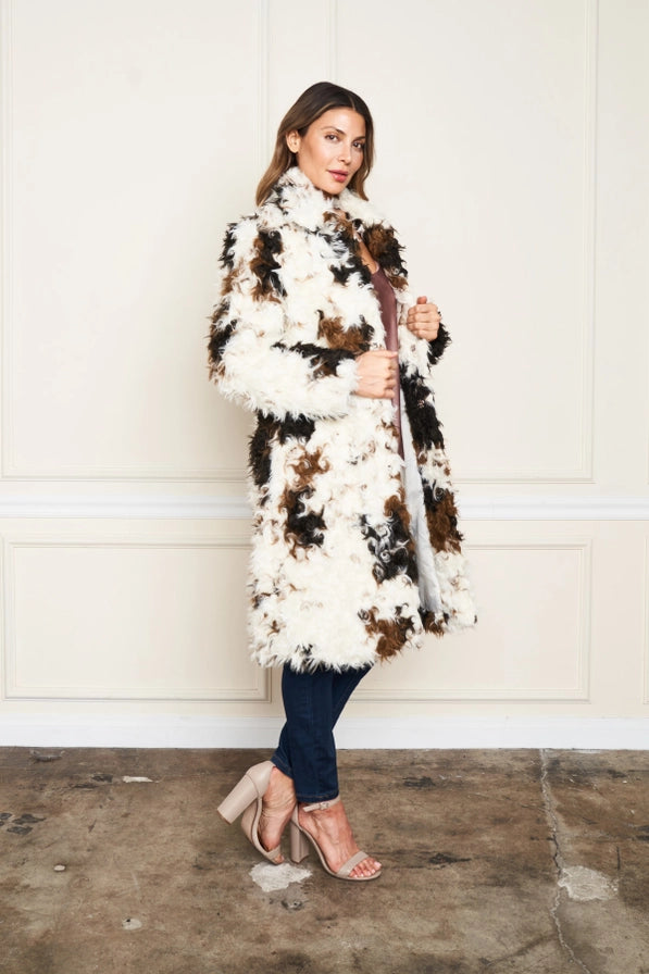 5761 Statement Pony Fur Coat