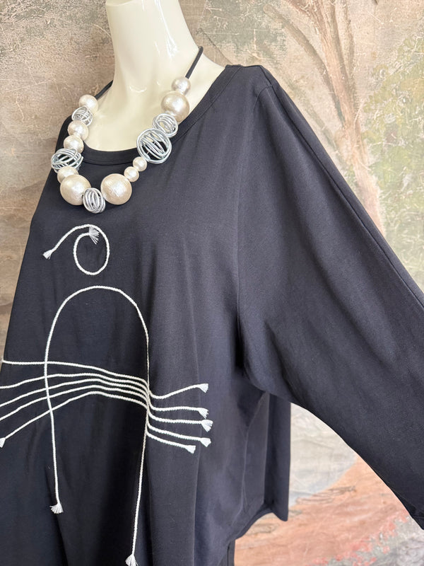 B474D TULA Shirt-Black