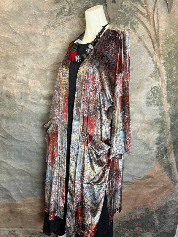 1821 Anne Velvet Cardigan