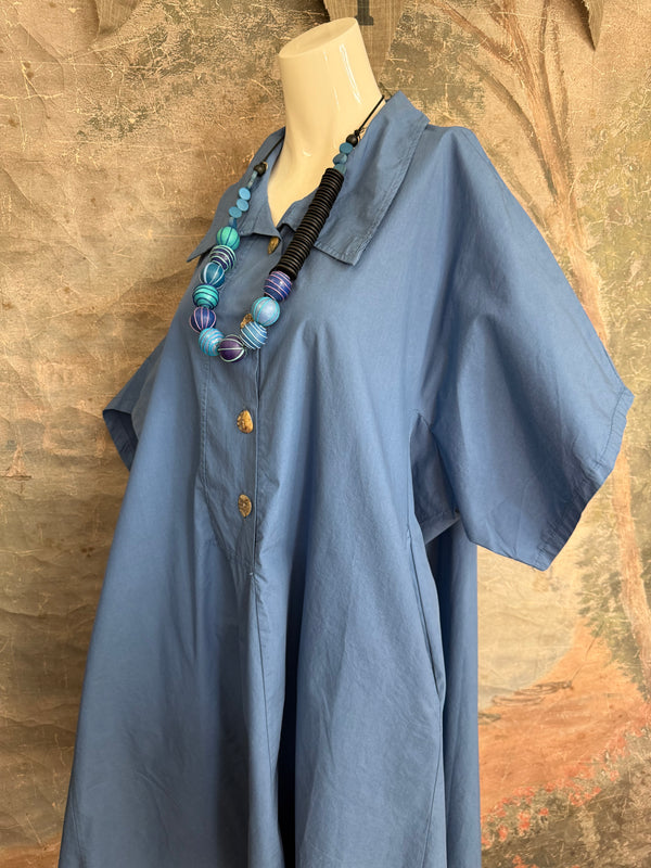 92121-62 Cota Dress-Blue