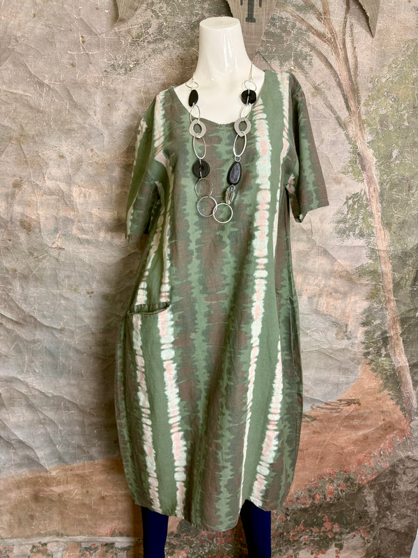 90847T-62 San Fran Dress-Olive