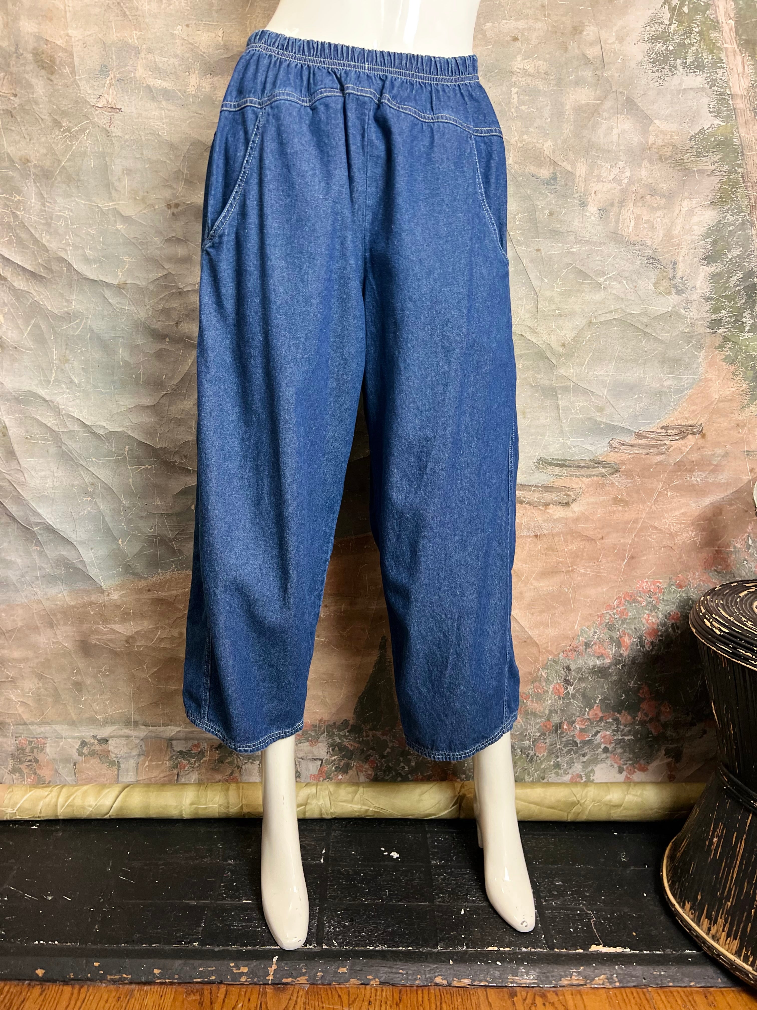 Cynthia Ashby Inc. RS835 Denim Emery Pant | Absolutely Abigail's