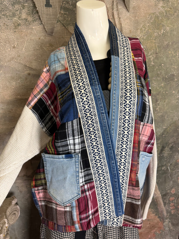 5875 Hand-Knit Addison Sweater- Mix 1