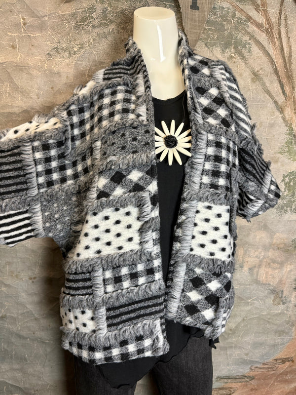 25752 Texture Mix Jacket