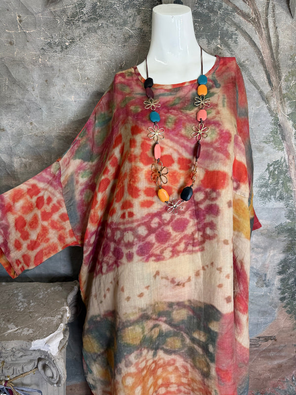 6113PW Santa Maria Tunic Dress