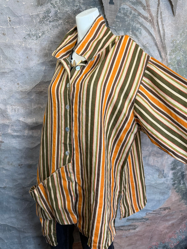 5510 Architecture Top-Autumn Stripe