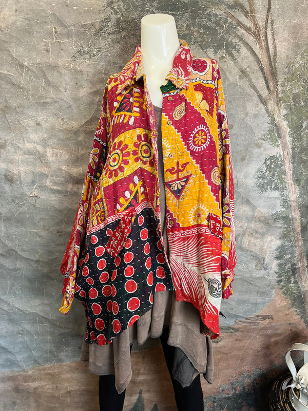 JG99B- Kantha Sunrise Top-Mix5